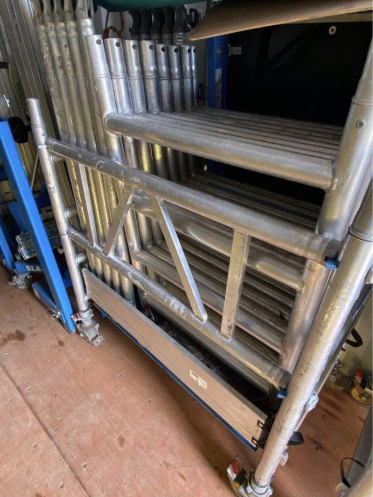 Mi-Tower 6.0M Aluminium One Man Scaffold Tower System (Used) – SWTH Access