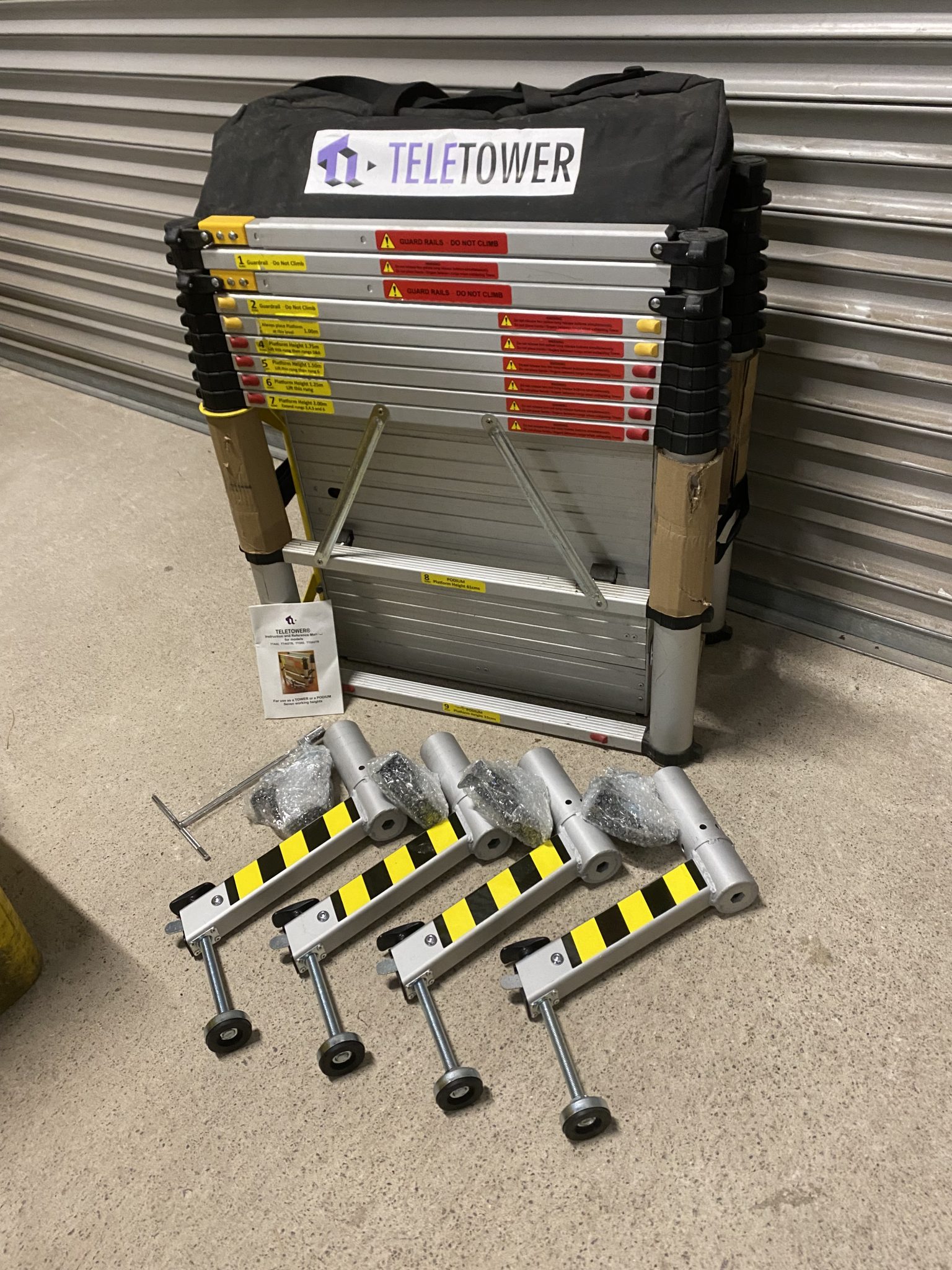 Teletower 4.0m w/h Telescopic Scaffold Tower – SWTH Access