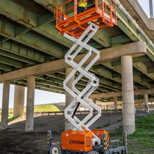 Snorkel S2755RT Rough Terrain 4x4 Scissor Lift (10.1m Working Height)