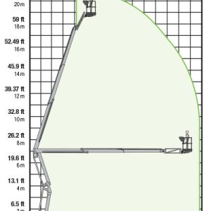 Alternative view of NiftyLift HR21 Articulated Boom Lift Cherry Picker (21.0m Working Height)